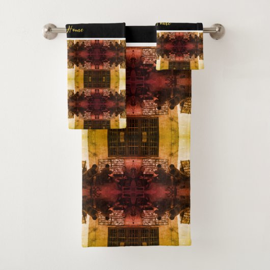 Antiek China Changsha boeklenen Bad Handdoek (Insitu)