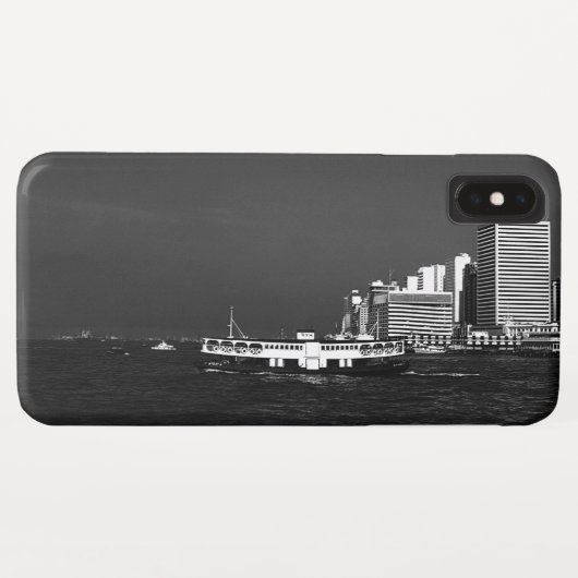 Antiek China Hong Kong boot wolkenkrabber zee Case-Mate iPhone Case (Achterkant (horizontaal))