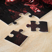 Antiek China Kanton restaurant Legpuzzel (Zijkant)