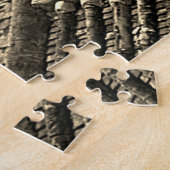 Antiek China Kanton stad Legpuzzel (Zijkant)