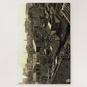 Antiek China Kanton stad Legpuzzel (Verticaal)