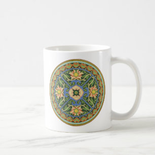 Antiek Chinees Cloisonné-patroon: Jade Groen Koffiemok