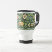 Antiek Chinees Cloisonné-patroon: Jade Groen Reisbeker (Voorkant rechts)
