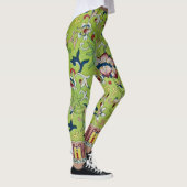 Antiek Chinees design op Leggings (Rechts)