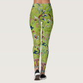 Antiek Chinees design op Leggings (Achterkant)