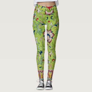 Antiek Chinees design op Leggings