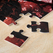 Antiek Chinees Kanton restaurant Legpuzzel (Zijkant)