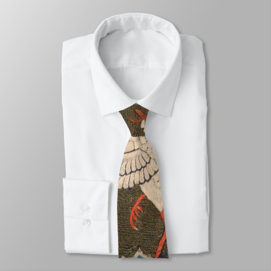 Antiek chinese vogelkunst tapestry phoenix stropdas (Gebonden)