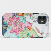 Antiek chinoiserie china porcelain vogelpatroon Case-Mate iPhone case (Achterkant (horizontaal))