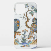 Antiek chinoiserie vogel porselein patroon Case-Mate iPhone case (Achterkant)