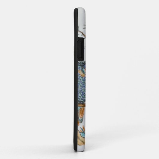 Antiek chinoisievogelporselein Case-Mate iPhone case (Achterkant/rechts)