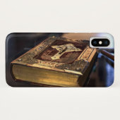 Antiek Christelijke Bijbel Case-Mate iPhone Case (Achterkant (horizontaal))