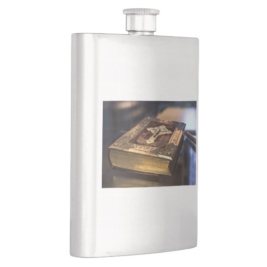 Antiek Christelijke Bijbel Flacon (Rechts)