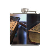 Antiek Christelijke Bijbel Heupfles (Achterkant)