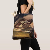 Antiek Christelijke Bijbel Tote Bag (Dichtbij)