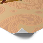 Antiek Circus Parade Clowns paarden Poster (Hoek)