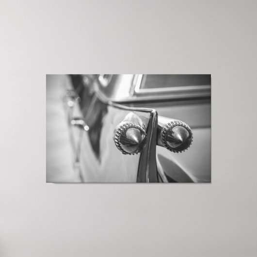 Antiek Classic Cadillac Car Canvas Afdruk (Voorkant)