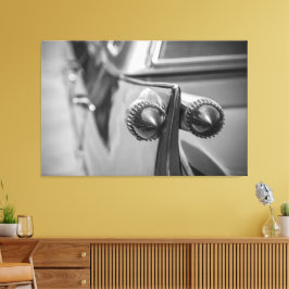Antiek Classic Cadillac Car Canvas Afdruk