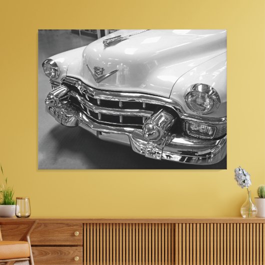  Antiek Classic Car Cadillac Canvas Afdruk (Insitu (Woonkamer))
