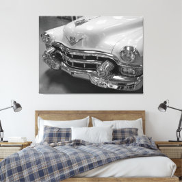 Antiek Classic Car Cadillac Canvas Afdruk