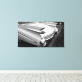 Antiek Classic Car Canvas Afdruk (Insitu (Houten vloer))