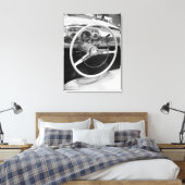  Antiek Classic Car Chevrolet Wheel Canvas Afdruk (Insitu (Slaapkamer))
