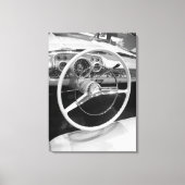  Antiek Classic Car Chevrolet Wheel Canvas Afdruk (Voorkant)