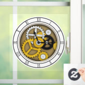 Antiek Clockface met Trompe L'oeil Decal (Huis)
