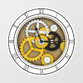 Antiek Clockface met Trompe L'oeil Decal (Vel)