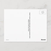 antiek clown briefkaart (Achterkant)