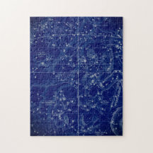 Antiek constellatie - kaart