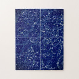Antiek constellatie - kaart legpuzzel