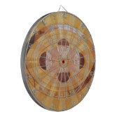 Antiek Copernicaans zonnestelsel, astronomie Dartbord (Voorkant Links)