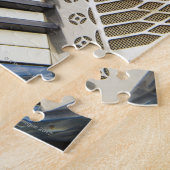 Antiek cordion-toetsenbord legpuzzel (Zijkant)