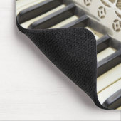 Antiek cordion-toetsenbord muismat (Hoek)