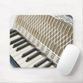 Antiek cordion-toetsenbord muismat (Met muis)