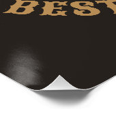 Antiek Cowboy Pistolen VOEG NAAM TOE Old Wild West Perfect Poster (Hoek)