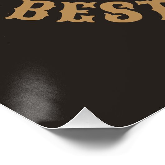 Antiek Cowboy Pistolen VOEG NAAM TOE Old Wild West Perfect Poster (Hoek)