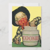 Antiek Cowboy Speelgoed Pistool Hand in de Koektro (Voorkant)