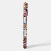 Antiek Crazy Quilt Pattern - Folk Art Quiled Case-Mate iPhone Case (Achterkant / Rechts)