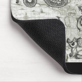 Antiek cryptozoölogie Mousepad Muismat (Hoek)