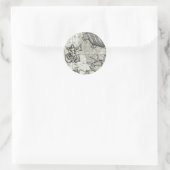 Antiek cryptozoölogie Sticker (Tas)