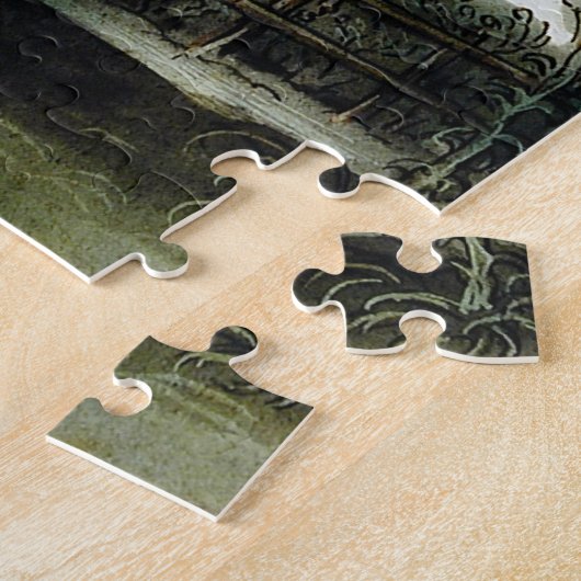 Antiek Cupido Love Missing You Otto Van Veen Legpuzzel (Zijkant)