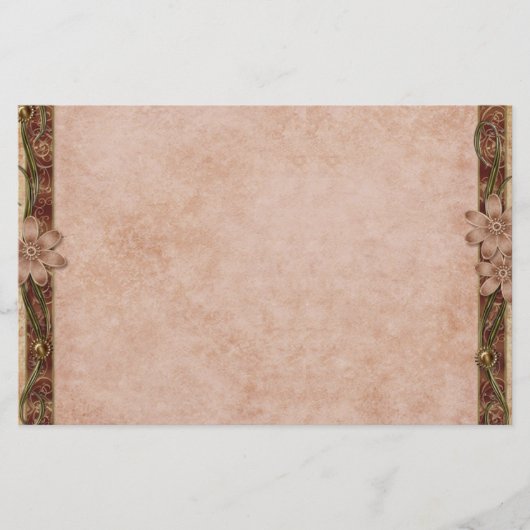 Antiek Daisy Briefpapier (Voorkant)