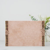 Antiek Daisy Briefpapier (Staand voorkant)