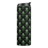 Antiek damask patroon thermosbeker (Gedraaid links)