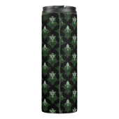 Antiek damask patroon thermosbeker (Achterkant)