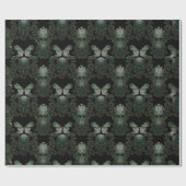 Antiek damaskpatroon cadeaupapier (Vlak)