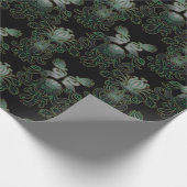 Antiek damaskpatroon cadeaupapier (Hoek)