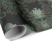 Antiek damaskpatroon cadeaupapier (Rol Hoek)